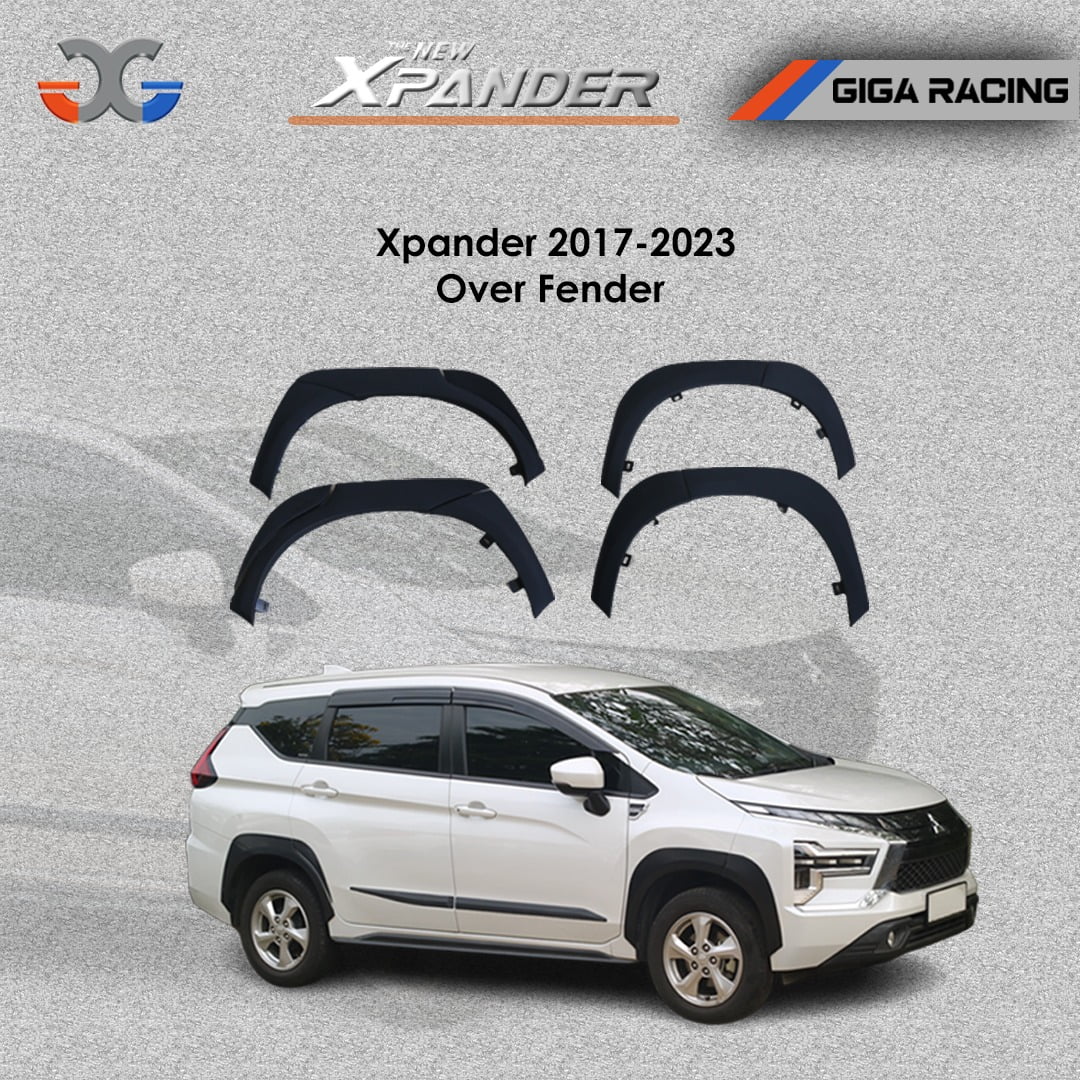 over fender mitsubishi new xpander giga racing