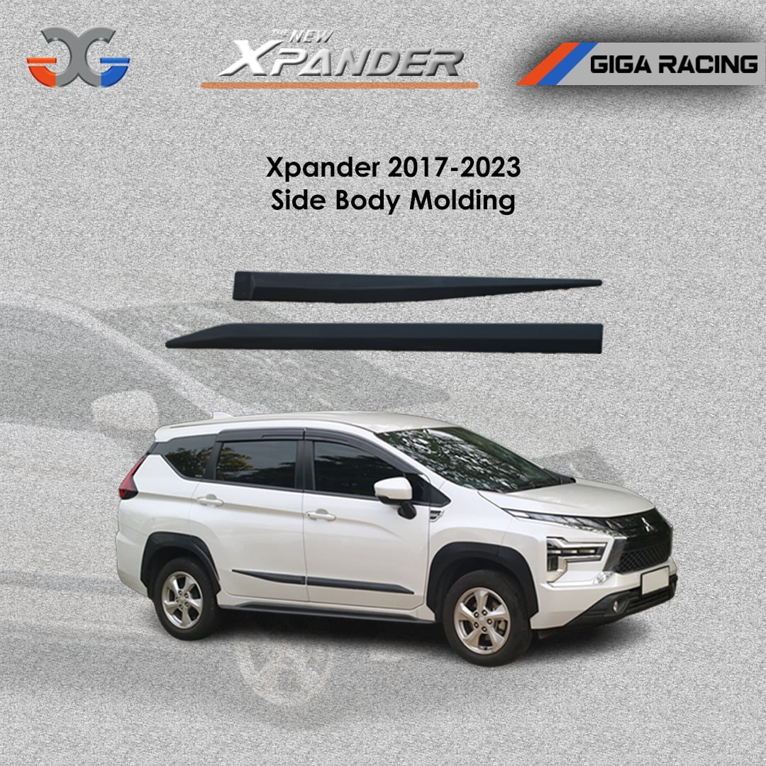 side body molding mitsubishi new xpander giga racing